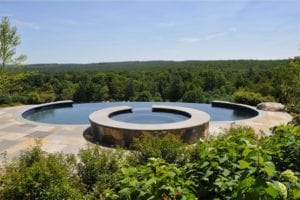 negative edge pools gunite